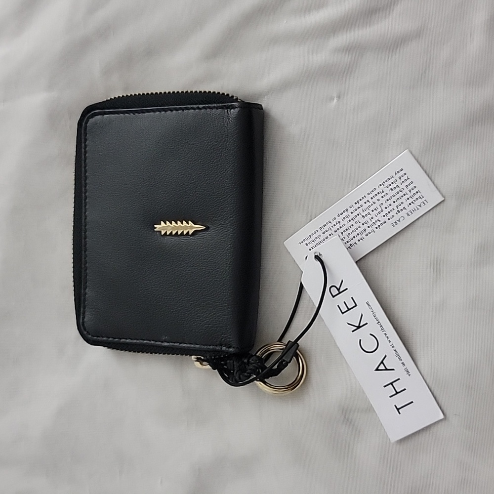 Thacker Clara Wallet & Card case keyring NWT